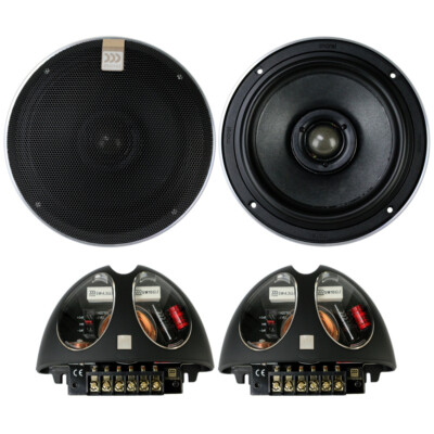 Morel Hybrid Integra 62 6-1/2'' 2-Way Coaxial Speakers 100W 4-Ohm Car Audio NEW