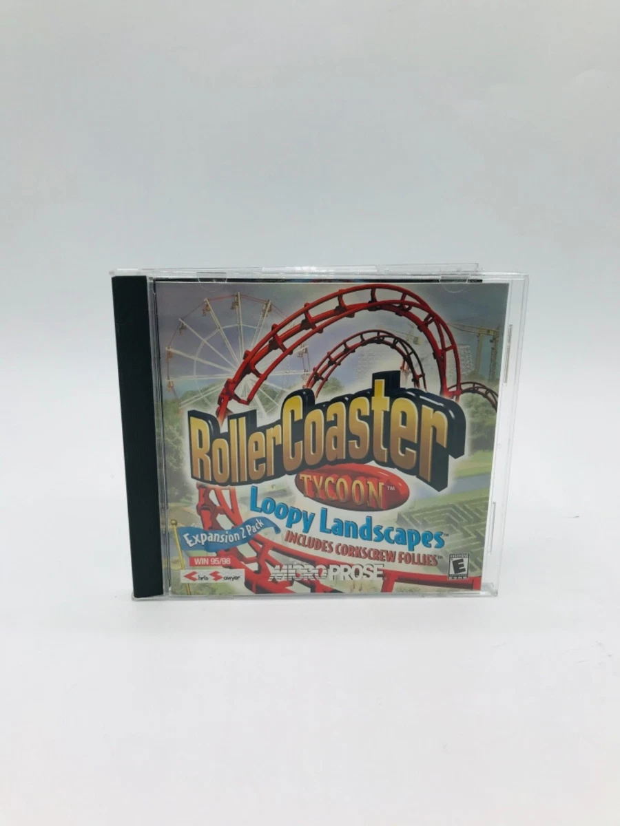 Roller Coaster Tycoon Loopy Landscapes (Jewel Case) - PC