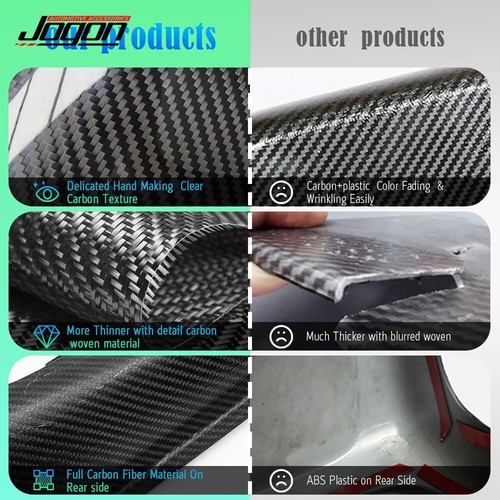 Panel de interruptor elevador de ventana de carbono para bisel de puerta Chevy Corvette C7 Z51 Z06 14-19 - Imagen 5 de 9