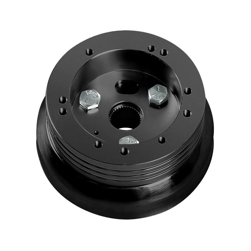 5 & 6 Hole Steering Wheel Polished Hub Adapter Flaming River/Ididit/GM/Chevy