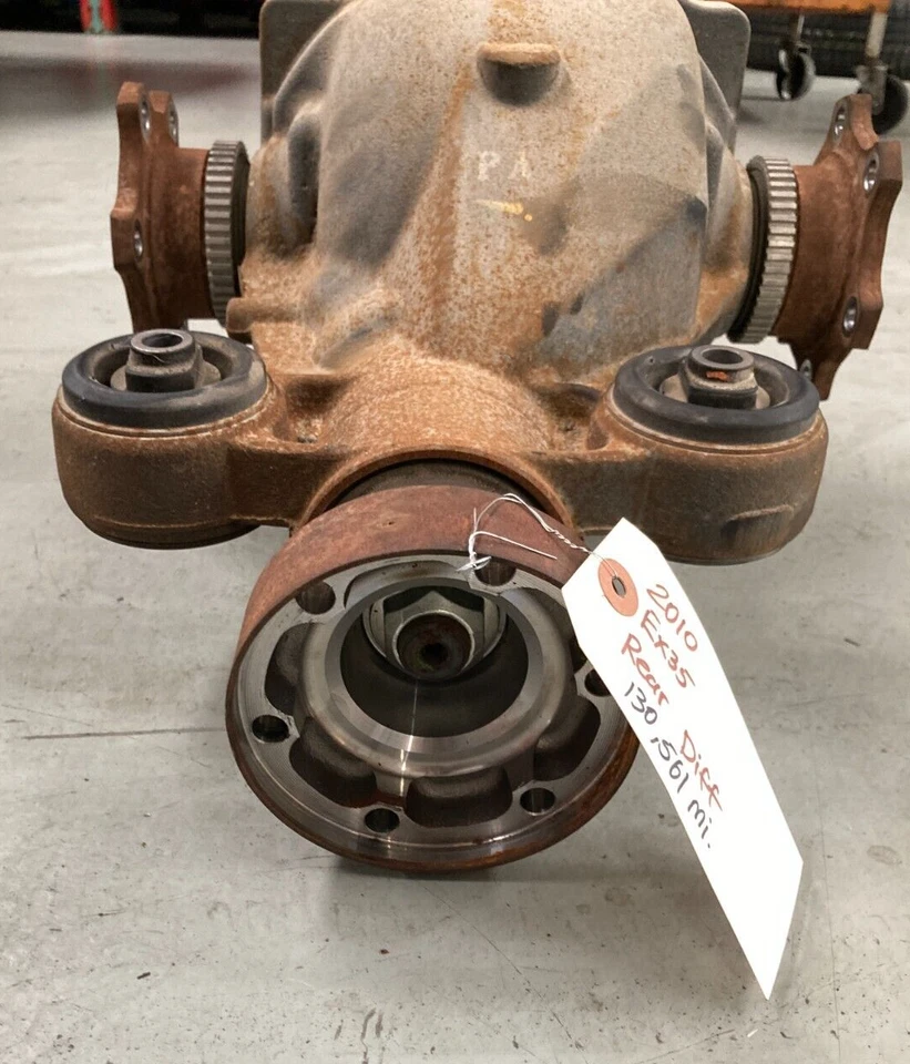 Conjunto de portador de eje diferencial trasero Infiniti EX35 10-12 OEM Foto 3 de 4