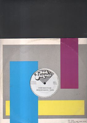 ANTHONY MALVO / TIGER - come back to me EP 12''