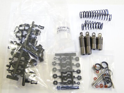 NEW KYOSHO 4WD Shocks Set Front & Rear GUNMETAL TURBO OPTIMA PRO