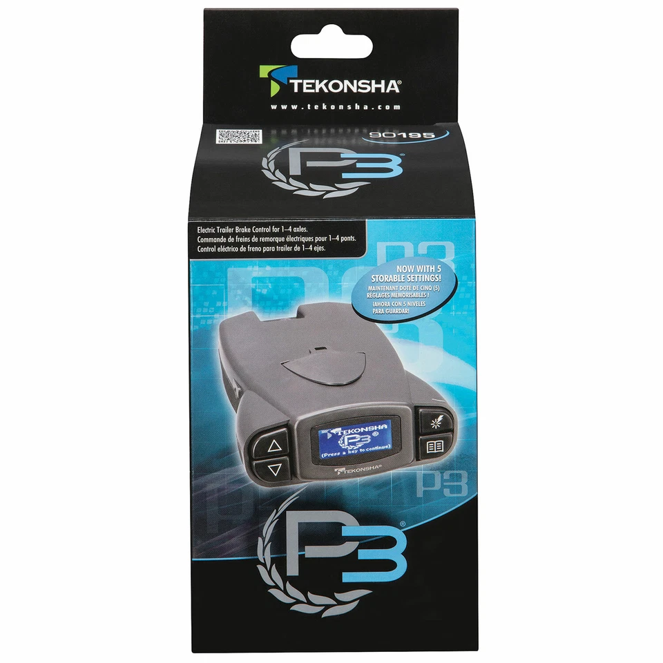 Tekonsha P3 Prodigy 90195 Electric Trailer Brake Control Module Controller Box - Image 3 of 4