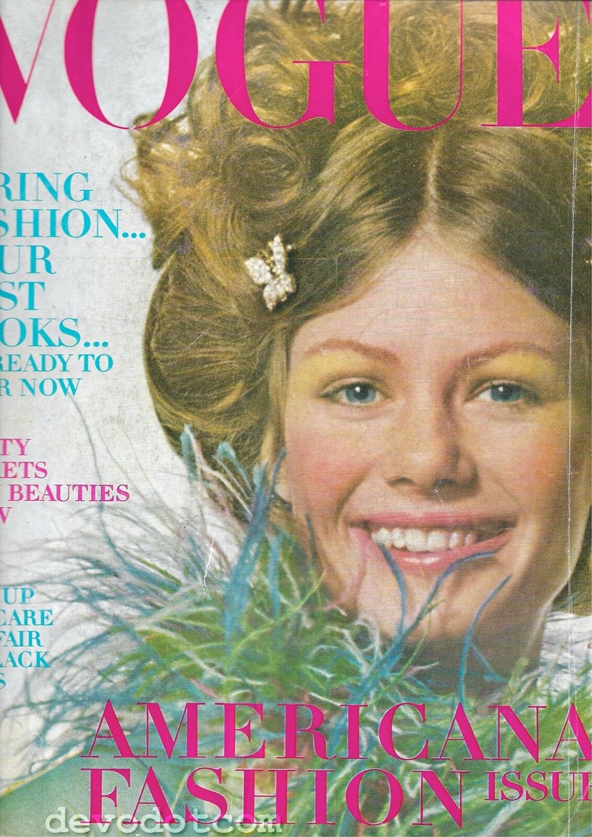 Vogue 1970 La MaMa -Jagger- Pulsa People Yale -Breslin -Halston