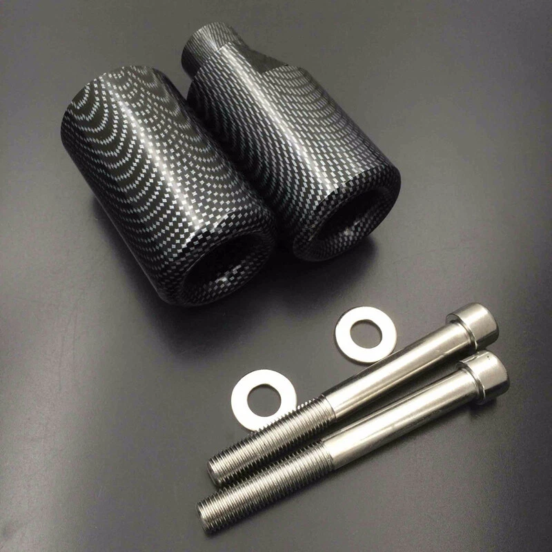 Protector de caída de choque deslizante de cuadro de carbono para Suzuki GSXR600/750 K4 2004-2005 Foto 3 de 4