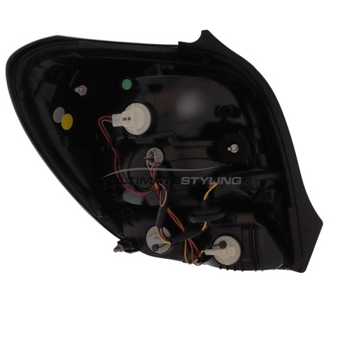 Rear Tail Light Citroen C1 2014-2022 With Bulbs & Bulb Holder Drivers Side Right - Picture 13 of 24