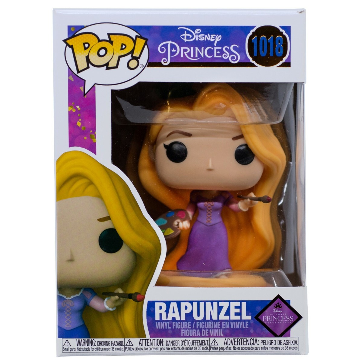 Disney Princess Rapunzel Funko Pop #1018 Vinyl Figure Brand New