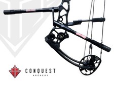 CONQUEST ARCHERY SMACDOWN .625 HUNTING STABILIZER 10/8 COMBO WITH REAR MOUNT