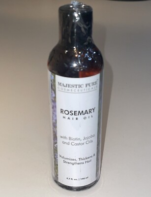 Majestic Pure Cosmetics Rosemary Hair Oil 6.7 Fl Oz 