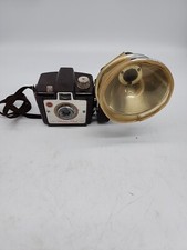 KODAK BROWNIE "HOLIDAY FLASH CAMERA" WITH KODAK MIDGET FLASHOLDER ON THE SIDE