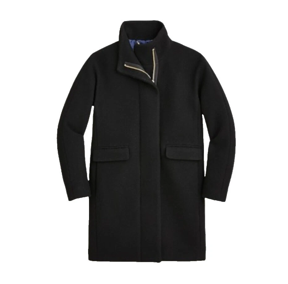 Negro Chaquetón J.CREW abrigos, chaquetas y chalecos para Mujeres