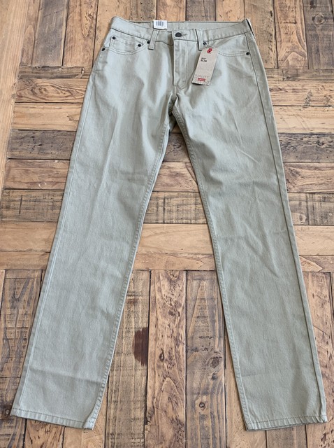 Levi's Mens 511 Slim Fit Stretch Jeans - True Chino 32x34 34 Regular for sale online | eBay