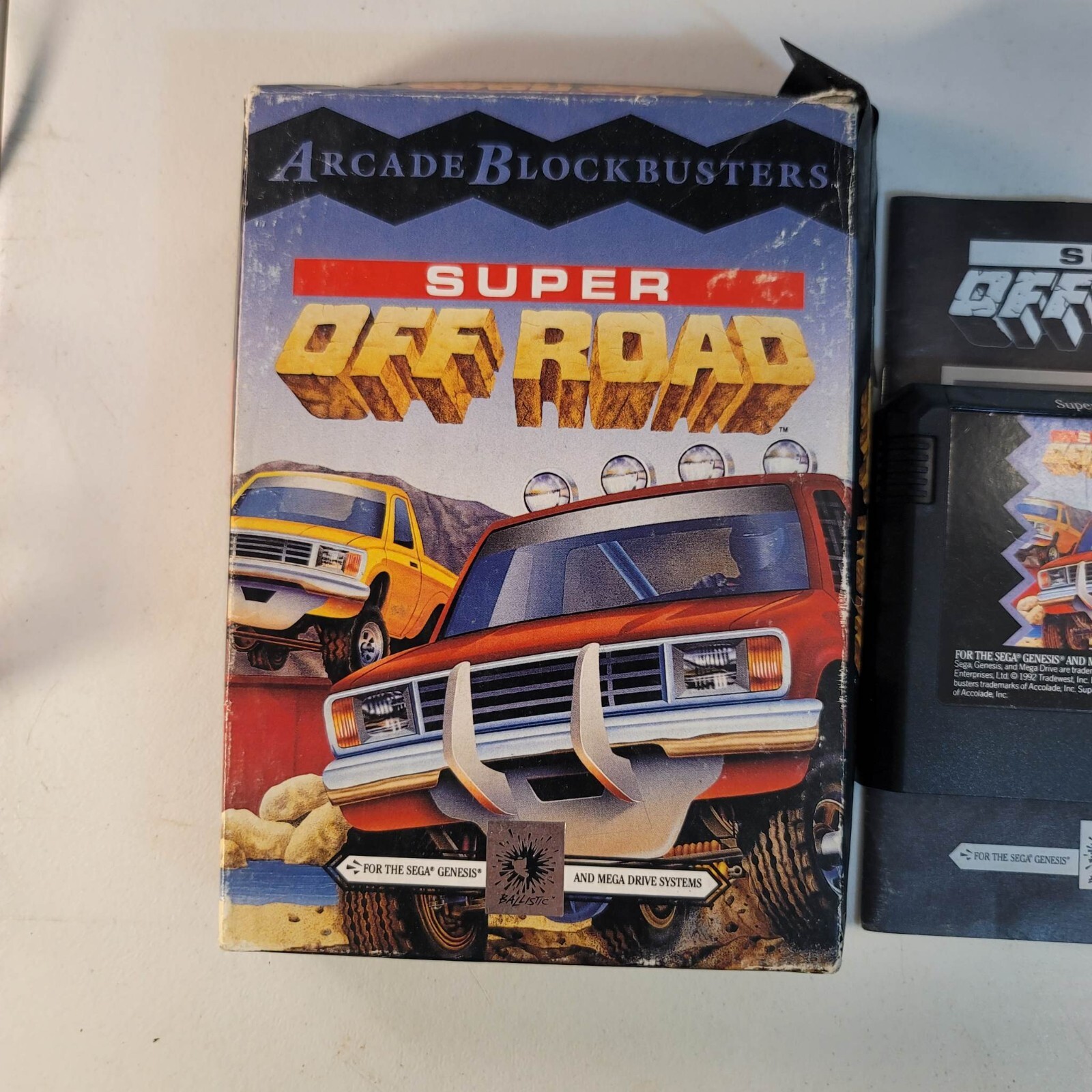 Super Off Road (Sega Genesis, 1994) CIB eBay