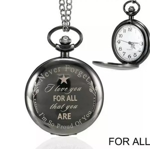 Never Forget I Love You Pocket Watch Peaky Blinders ...