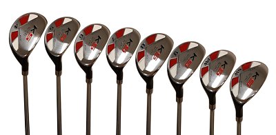 Big Tall All Hybrids Majek Golf +1'' Longer Than Std, Full Set (4-SW) Reg Flex