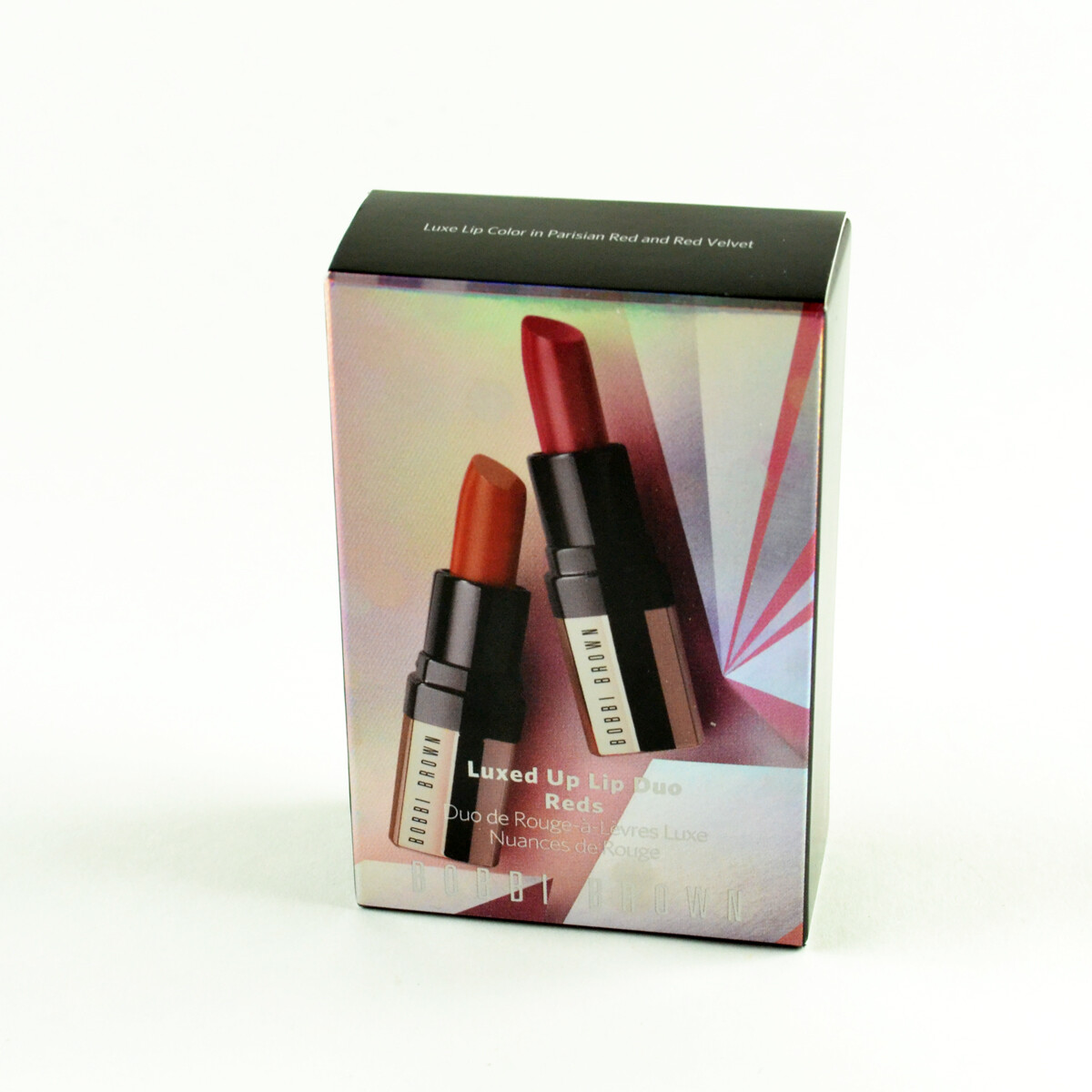 Bobbi Brown Luxed Up Lip Color Duo Reds - Parisian Red & Red