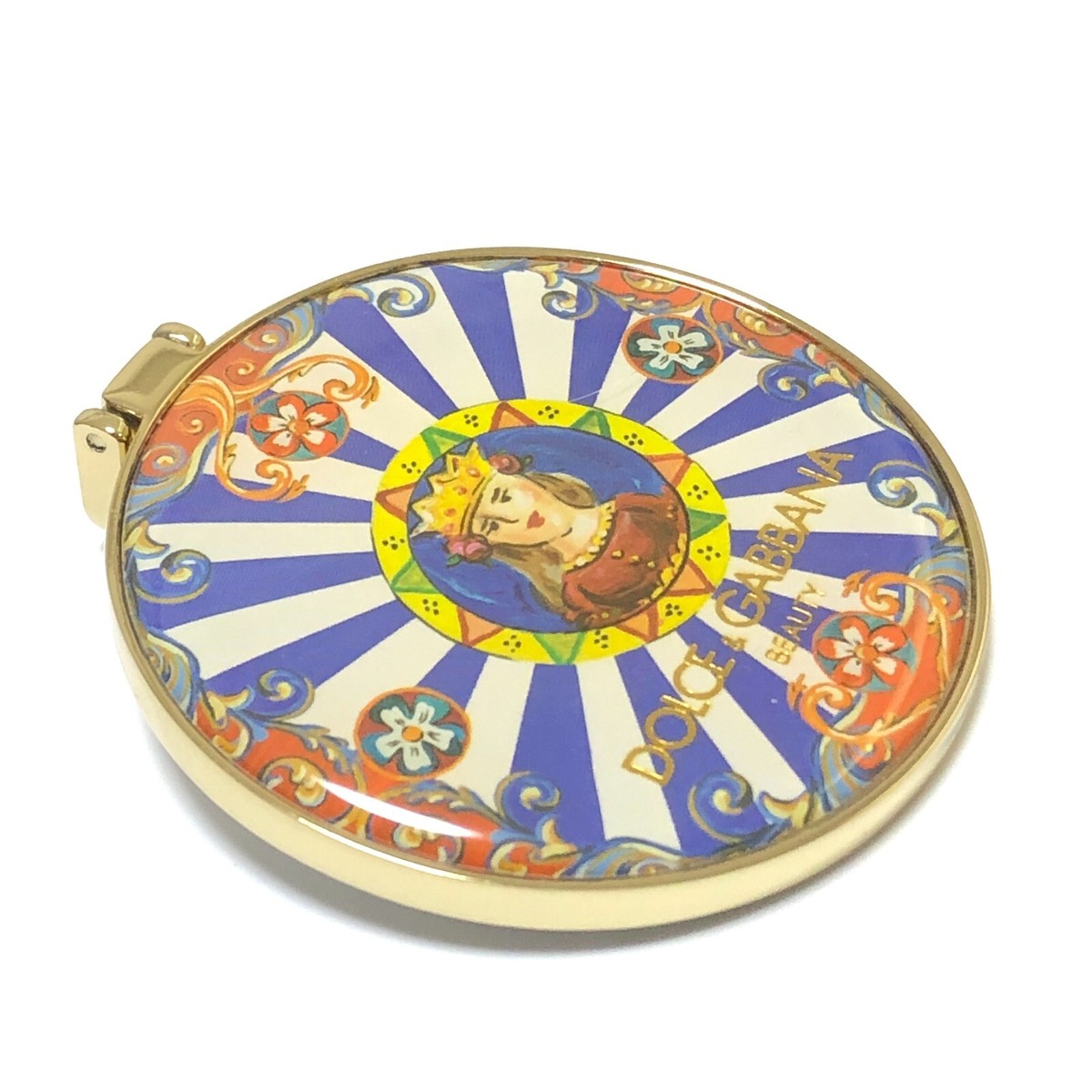 MINT Limited Dolce & Gabbana D&G Beauty Compact Mirror Fabric Case