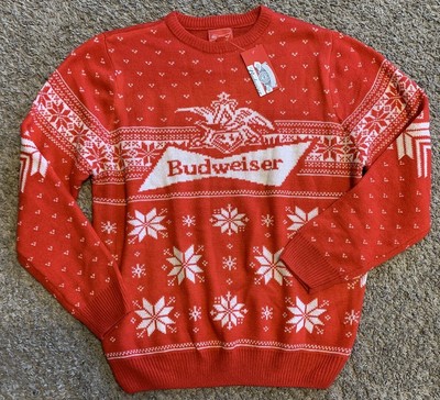 ugly sweater budweiser