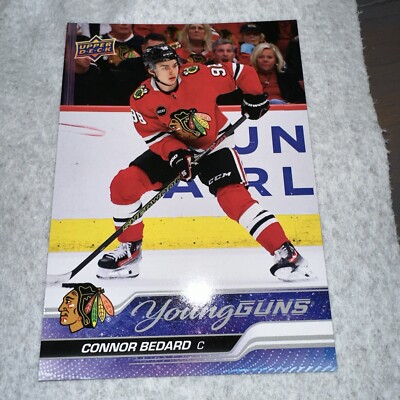 2023-24 Upper Deck Series 2 CONNOR BEDARD OVERSIZED Young Guns