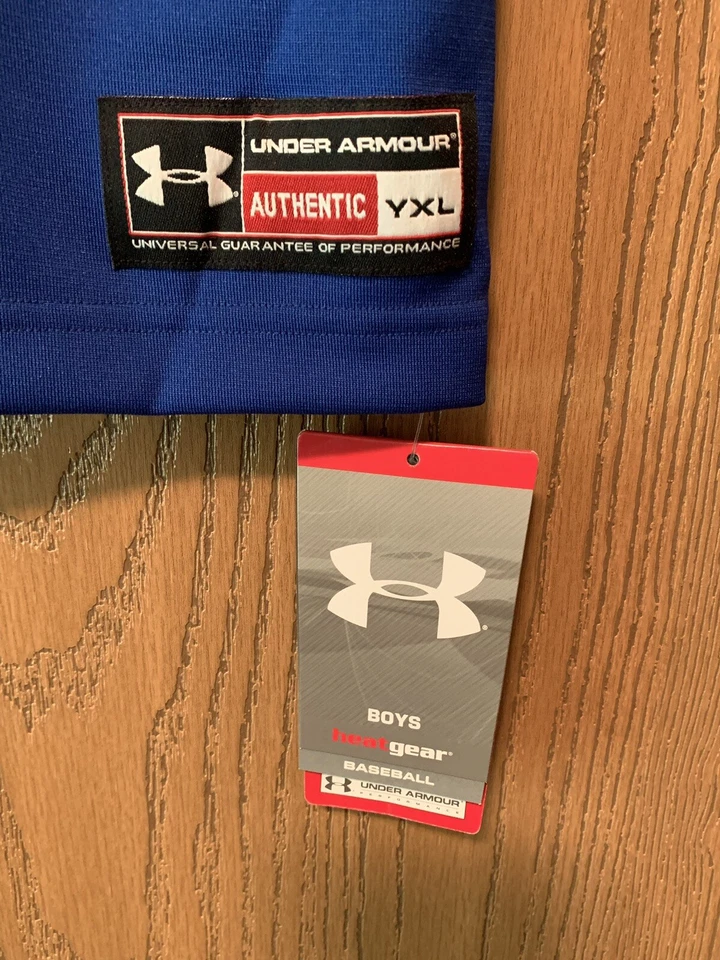 Camiseta de béisbol Under Armour nueva con etiquetas juvenil XL camiseta de béisbol E 253 Foto 4 de 4