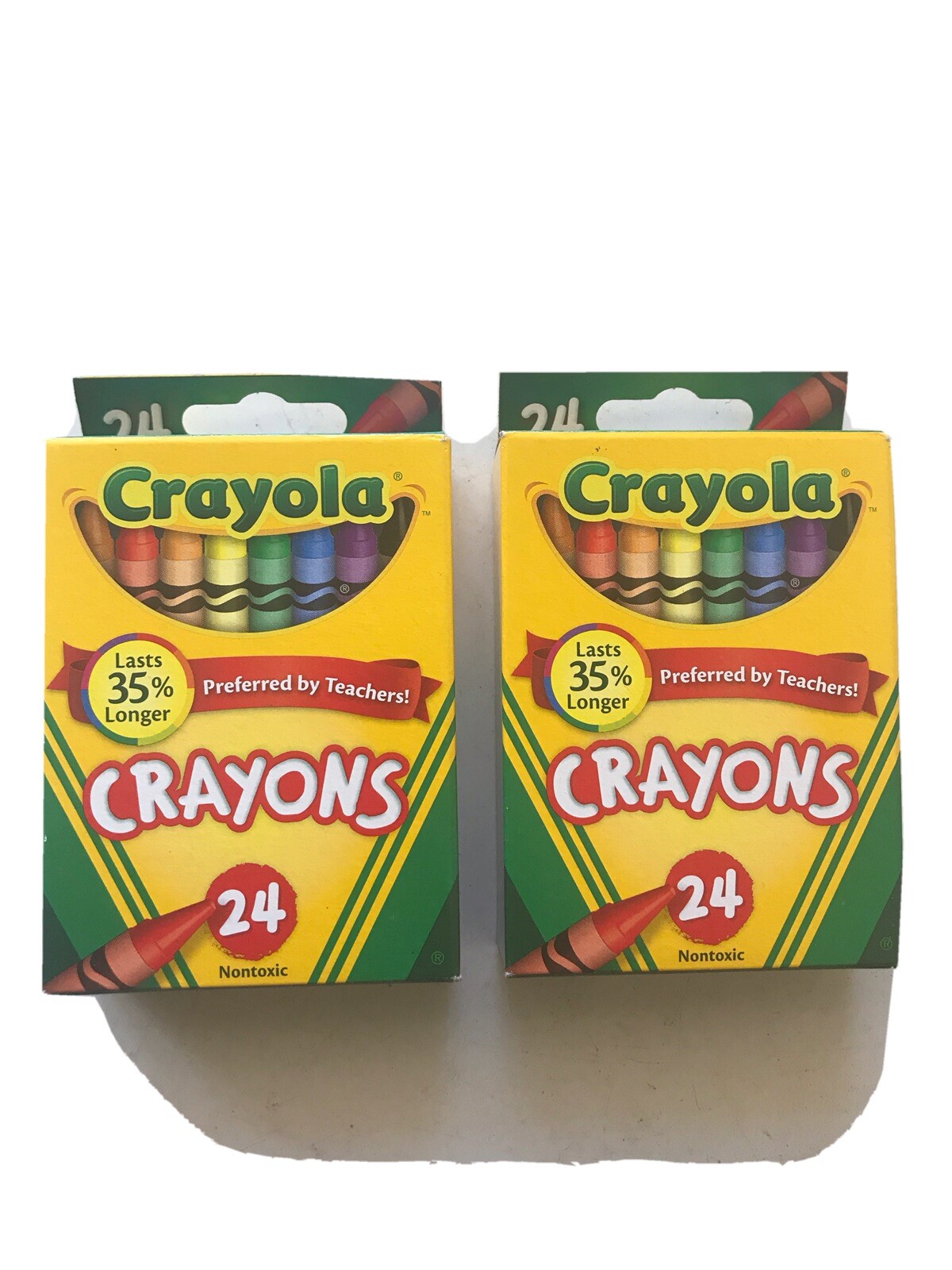 Crayola 24 Count Crayons Nontoxic 52-3024 Crayons Preferred By Teachers  637632955127