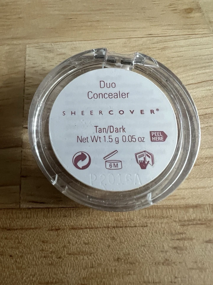 Sheer Cover Duo Concealer 1.5g / 0.05 oz. - TAN/DARK SEALED - Image 2 of 2