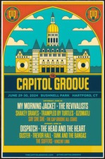 MY MORNING JACKET | THE REVIVALISTS | DISPATCH Capitol Groove 2024 Ltd Ed Poster