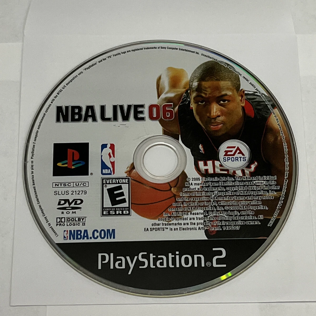 NBA Live 06 (Sony PlayStation 2, 2005) Disc Only EA Sports Electronic Arts PS2 14633149500 eBay