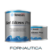 VENEZIANI GEL GLOSS PRO ML.750 BIANCO PURO SMALTO NAUTICO BICOMPONENTE BARCA