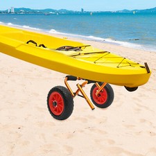 Rimorchio per barca kayak in alluminio carrello per kayak carrello per canoa carrello da surf 80 kg/176 libbre