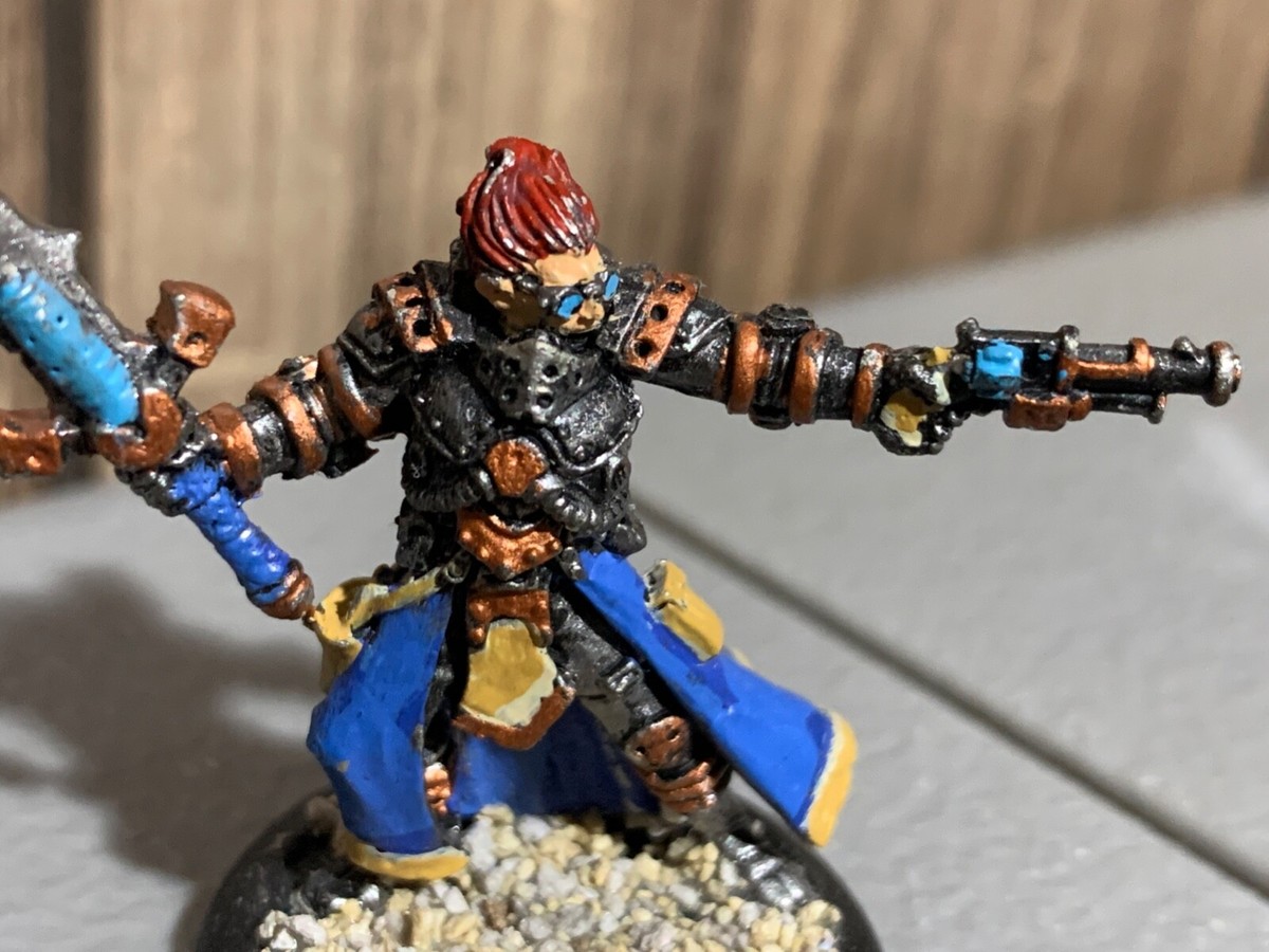 A7937 HORDES WARMACHINE CYGNAR COMMANDER COLEMAN STRYKER VARIANT