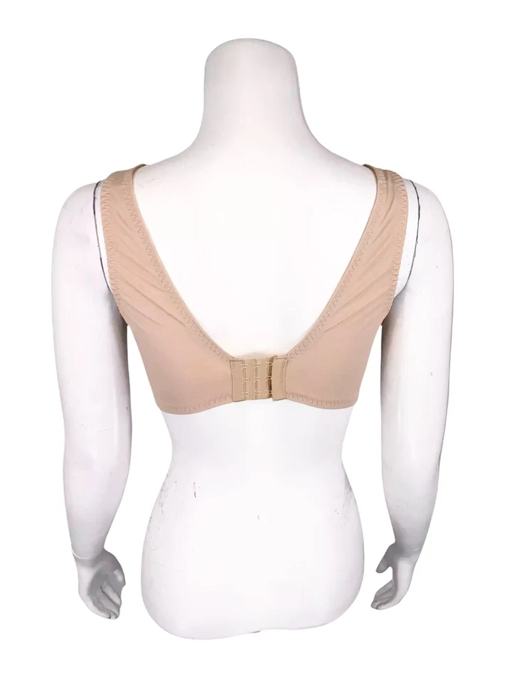 Breezies Women's Set of Two Soft Support Lace Bras Warm Beige X-Small Size - Image 4 of 4