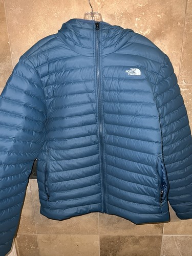 north face mallard blue hoodie
