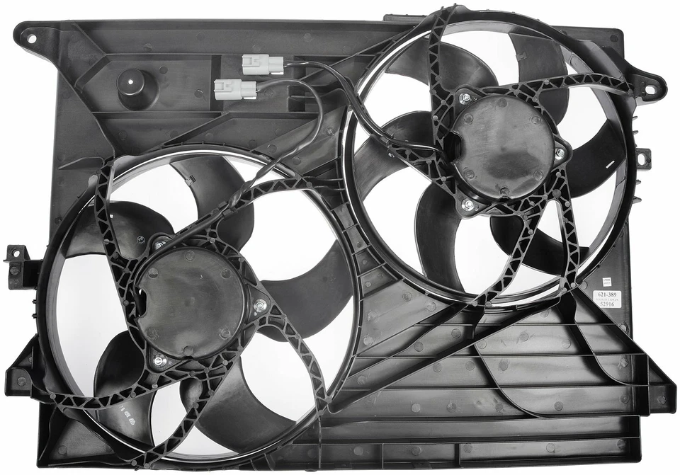 Conjunto de ventilador de refrigeración del motor para Chevrolet Captiva Sport Dorman 2008-2015 243DY46 Foto 2 de 2