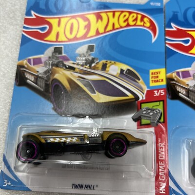 TREASURE HUNT*(2)2019 Hot Wheels Treasure Hunt TWIN MILL HW Game