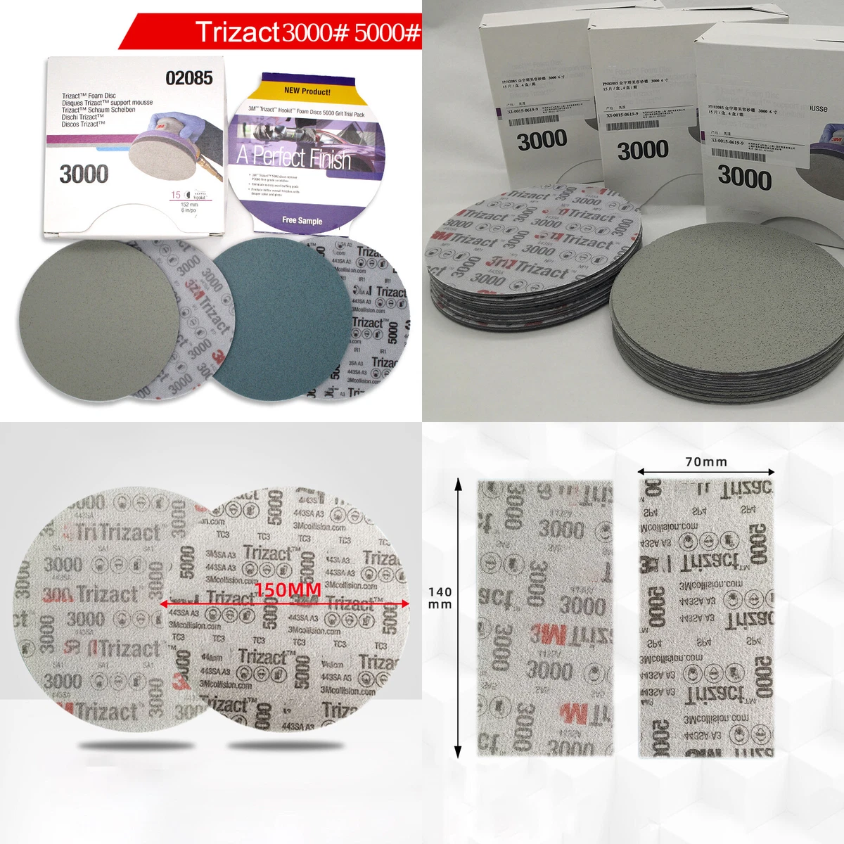 3m 5000 grit deals sandpaper