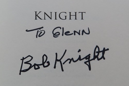 BOBBY KNIGHT signed "KNIGHT: MY STORY" 2002 6th Edition Book INDIANA HOOSIERS - Bild 2 von 3