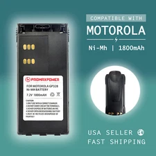 Replacement HNN9008 Battery for Motorola HT750 HT1250 GP338 MTX850, 1800mAh NiMh