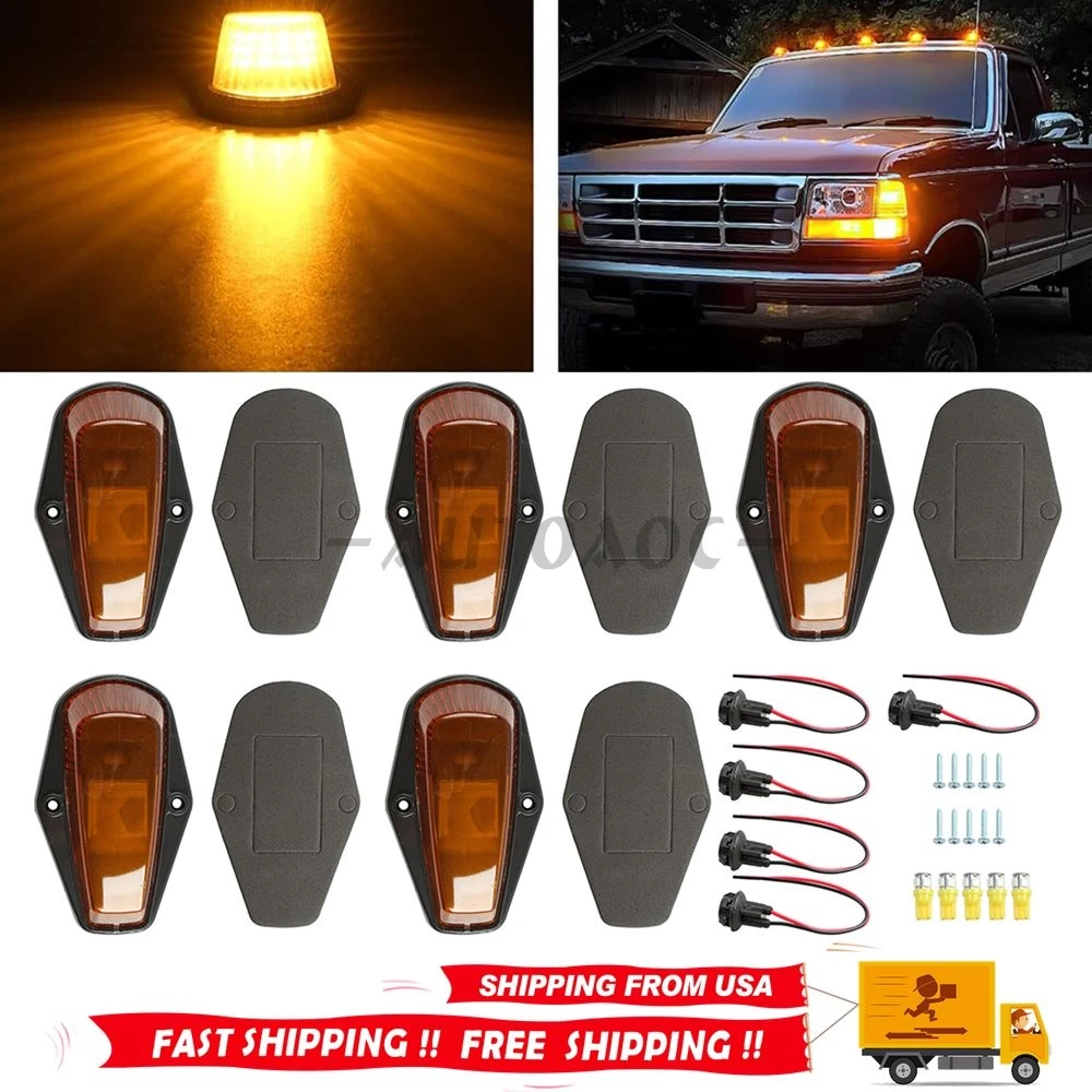Kit 5 LEDs T10 Para Tablero E Interior De Ford F150 F250 F350 Bronco 92-96 | Luz Blansa 6000K | Fácil Instalación