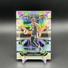 2024 Panini Select WNBA Aaliyah Edwards Silver Prizm Rookie Card-#36 Mystics