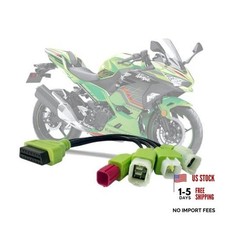 4 in 1 Motorcycle OBD2 Diagnostic Cable,4 Pin 6 Pin OBD Adapter Connector Fit