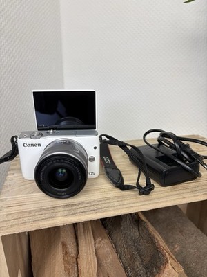 Canon M10 Weiß Systemkamera Digicam Digitalkamera Kompaktkamera