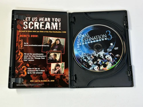 Final Destination 3 ( DVD Widescreen 2 Disc Thrill Ride Edition) Free Shipping - Picture 2 of 4