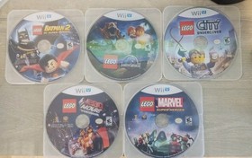 Nintendo Wii U (WIIU)" Games : You Choose The Complete Library "Disc Only"