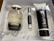 Kensie 3 PC Gift Set Perfume Parfum 3.4 oz & Lotion Travel NEW BOXED