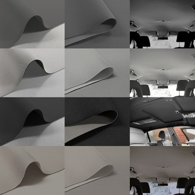 Vehicle Headliner Fabric 3.5mm Foam Backed Automotive Upholstery 2 Way