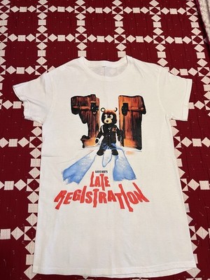 Kanye West Late Registration 2005 Tour T-Shirt M VTG Style Repo | eBay