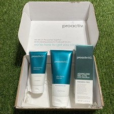 Proactiv MD 3 piece Treatment Cleanser, Moisturizer,Adapalene Cream NEW-for Acne