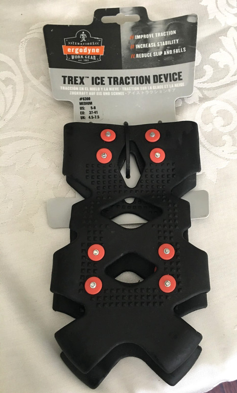 Ergodyne Trex Ice Traction Devices #6300 Medium US Shoe Size:5-8 New in Package 